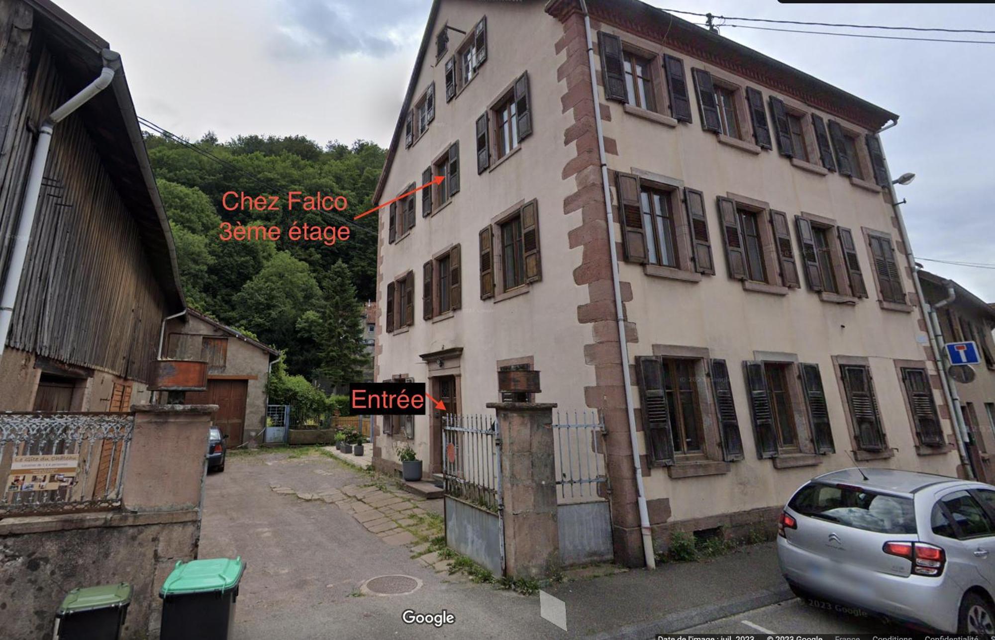 Appartement « Chez Falco » Vue Sur Le Chateau Schirmeck Dış mekan fotoğraf